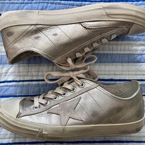 Golden Goose V-Star 'Platinum Seep Pearl'